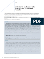 Finitud y Envejecimiento. Un Análisis Sobre Las Representaciones de La Propia Muerte y Los Significados Del Más Allá