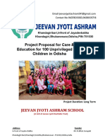 Jeevan Jyoti Annual Budget Proposal-1