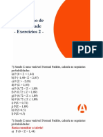 Distribuição de Probabilidade - Exercícios2