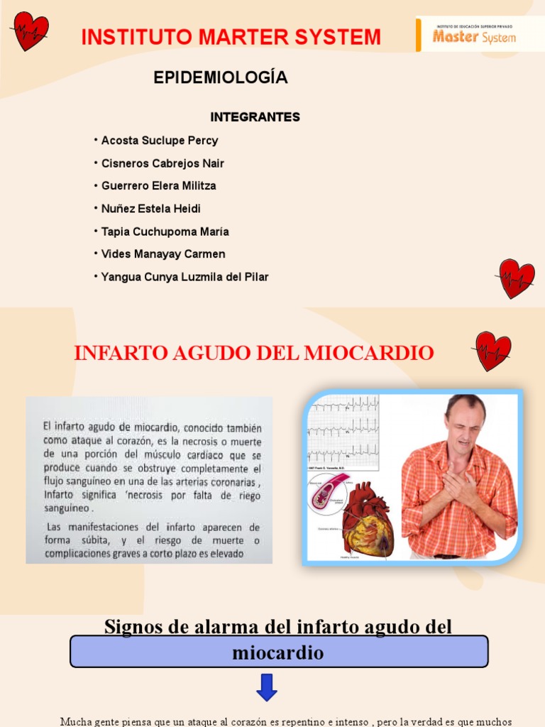 Signos y Tratamiento del Infarto Agudo | PDF | Infarto de miocardio ...