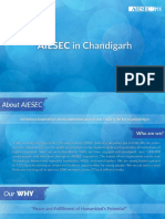 AIESEC in Chandigarh - Brochure