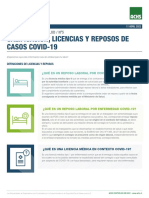 Calificación Licencias y Resposo COVID19