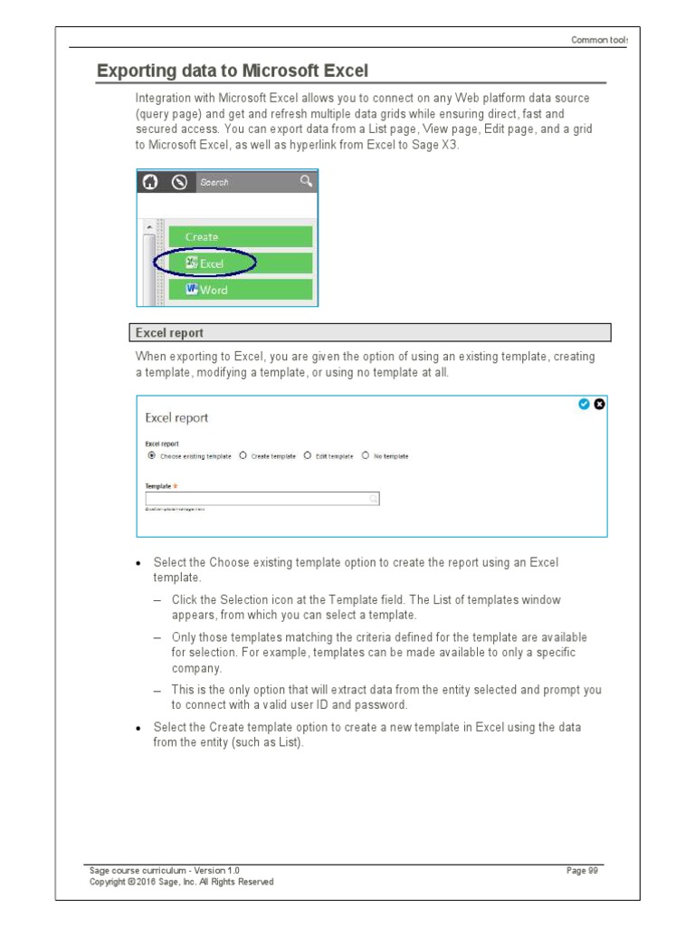 Exporting Data To Microsoft Excel X3 | PDF | Microsoft Excel | Spreadsheet