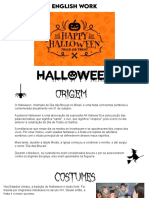 Trabalho de Inglês Sobre Hallowen