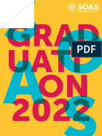 SOAS Graduation 2022 Brochure