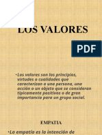 Los Valores