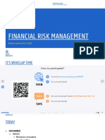 Financial Risk Management with Binomial Option Trees