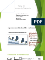 Procesos de Torneado y Taladrado