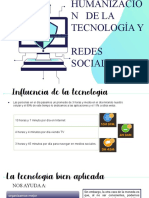 Humanización de Las Tecnologías y Redes Sociales en