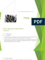 Tema 2 Activos Fijos Maquinaria y Equipo