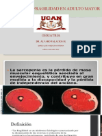 Sarcopenia y Fragilidad en Adulto Mayor Ucan