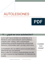 Autolesiones