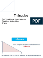 Polígonos Triângulo - Definição e Classificação - Garanhuns
