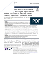 Periodontal Effects of Maxillary Expansion in Adults Using Non-Surgical Expanders With Skeletal Anchorage vs. Surgically Assisted Maxillary Expansion. A Systematic Review