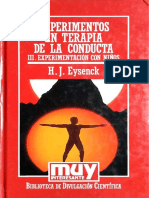 78) Experimentos en Terapia de La Conducta - Experimentación Con Niños (H. J. Eysenck)