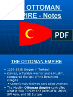 The Ottoman EMPIRE - Notes