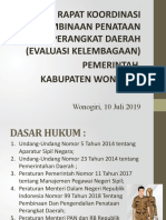 1a. POINTER EV KELEMBAGAAN 2019