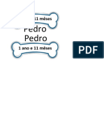 1 Ano e 11 Mêses: Pedro Pedro
