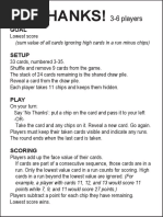 Canasta Rules | PDF | Gambling | Gambling Games