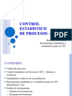 Control Estadístico de Procesos Clase 1