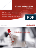 BC-6000 Service Training: IVD Global Technical Support Dept. Version V1.0 Number: MXQ-18032-BC-6000