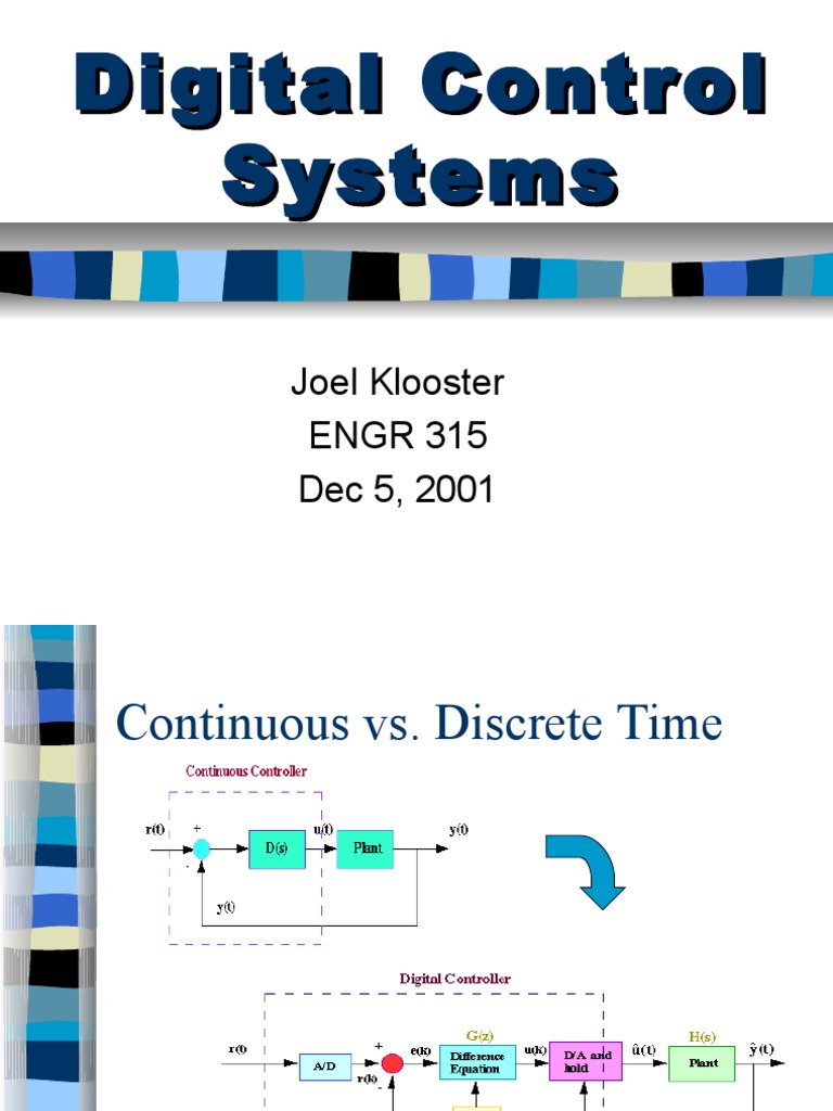 Digital Control Systems