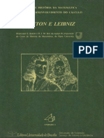 BARON, M. E. Curso de História Da Matemática - Origens e Desenvolvimento Do Cálculo - Newton e Leibniz. Unidade 3, 1985