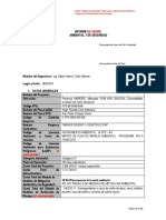 Informe Ambiental