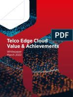 Telco Edge Cloud Value & Achievements: Whitepaper March 2022