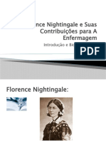 Florence Nightingale e Suas Contribuições para A Enfermagem