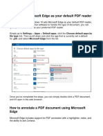 How To Set Microsoft Edge As Your Default PDF Reader