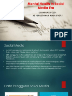 Implementasi Evidence Based Nursing Pada Pasien Dengan Masalah Kesehatan Mental Karena Sosial Media Oleh Ns. Heri Setiawan, M.Kep., SP - Kep.J