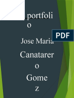 My Portfoli o Canatarer o Gome Z: Jose Maria