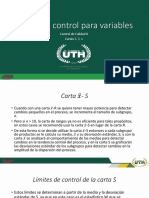 Cartas de Control para Variables 2. CC II. 2022 II