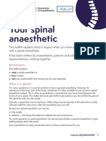 Your Spinal Anaesthetic