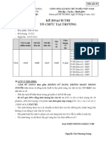 Điều Chỉnh Kế Hoạch Thi Và Danh Sách Thi Môn Dân Số Học - Lớp Y2022 - Ngày Thi 18.07.2022