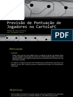 Previsão de Pontuação de Jogadores No CartolaFC