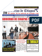 Periódico Noticias de Chiapas, Edición Virtual Martes 02 de Agosto de 2022