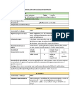 Planificación semana 2