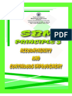 SBM Principle 3 Indicator 1