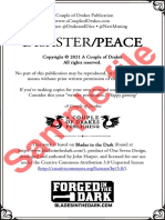 Disaster Peace: Sample File
