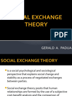 Social Exchange Theory