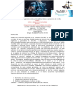 Dentro de La Actividad Regulada Por El Derecho Mercantil, Se Encuentra Como Base Los Contratos. Si Bien Es Cierto - U1 - S2 - JONJ