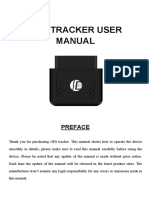 Gps Tracker User Manual: Preface