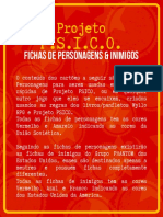 Projeto Psico Fichas de Personagens & Inimigos