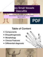 Primary small vessels vasculitis