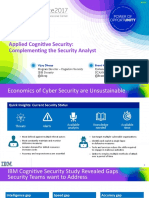 Applied Cognitive Security: Complementing The Security Analyst