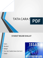 Tata Cara Solat