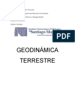 Geodinámica Terrestre