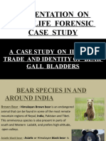 Presentation On Wild Life Forensic Case Study